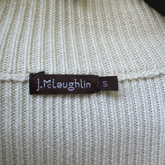 J Mclaughlin Silk Sweater Jacket - Picture 2 of 12